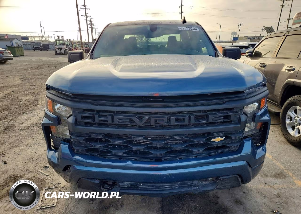 2024 Chevrolet Silverado 1500 2Wd Short Bed Custom VIN:1GCPABEKXRZ228128 - 5
