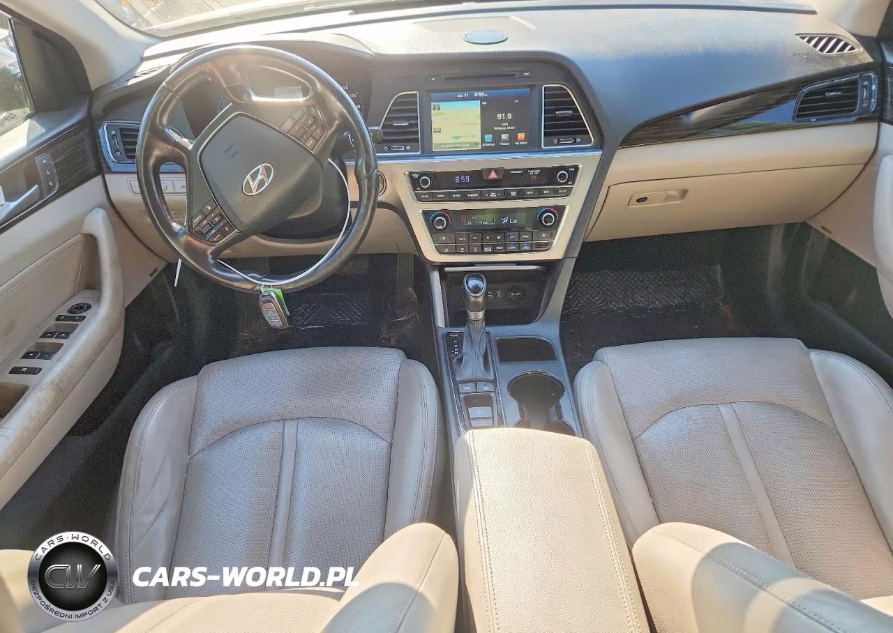 2016 Hyundai Sonata Hybrid Limited VIN:KMHE34L17GA008752 - 8