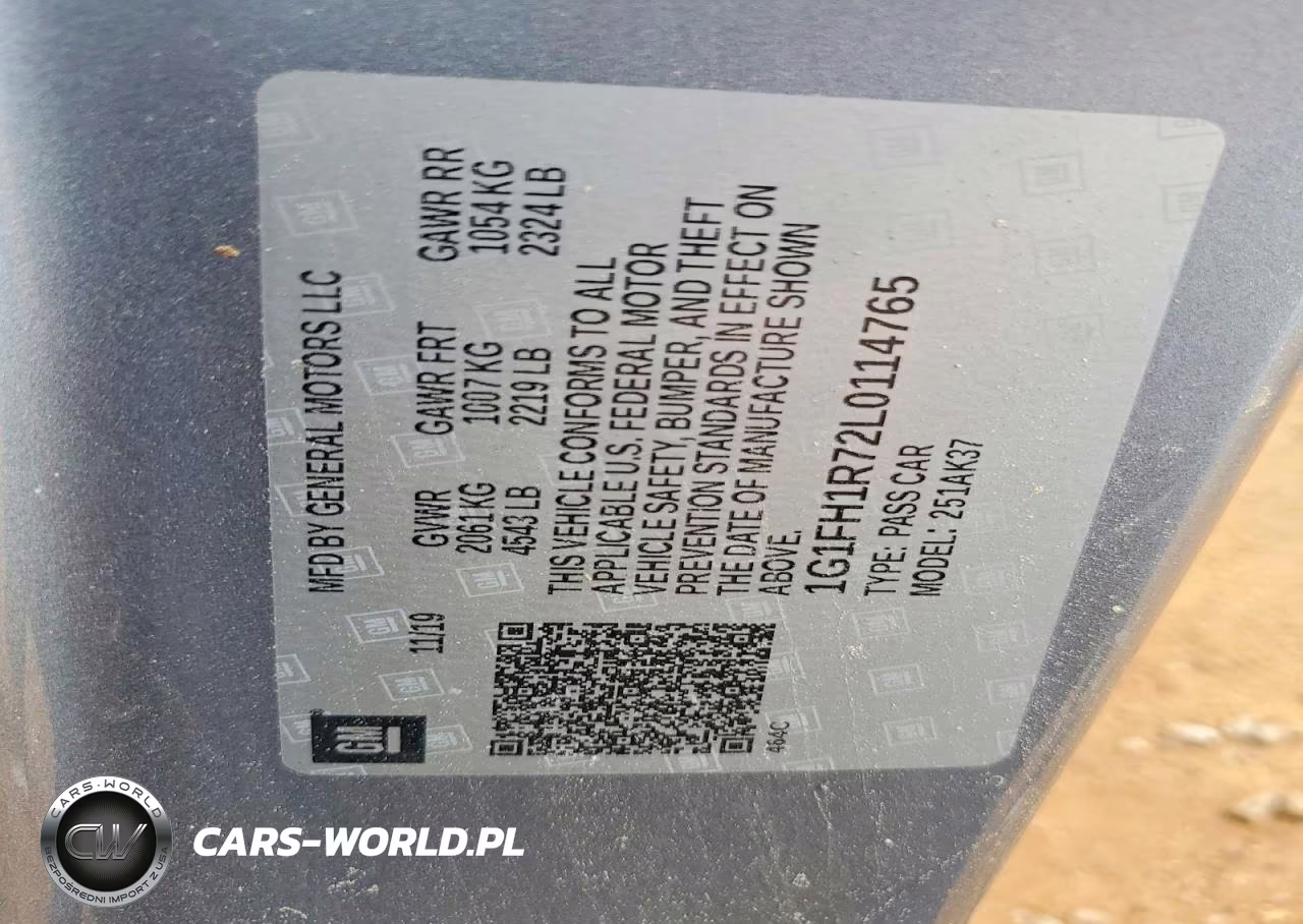2020 Chevrolet Camaro Ss VIN:1G1FH1R72L0114765 - 13