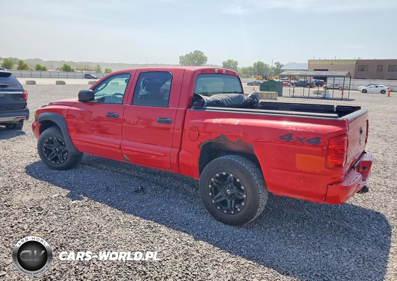 2005 Dodge Dakota Quad Laramie VIN:1D7HW58N35S161975 - 2