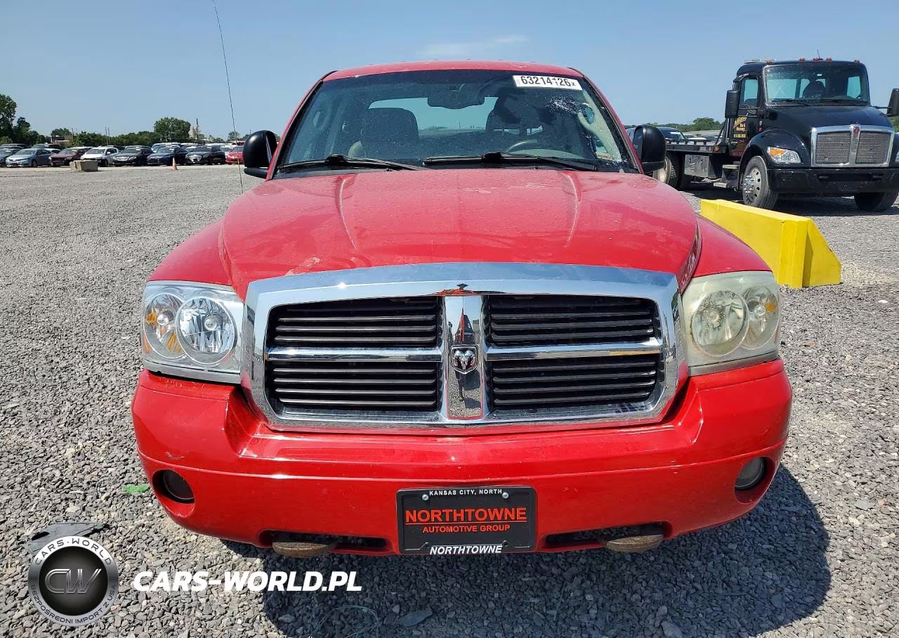 2005 Dodge Dakota Quad Laramie VIN:1D7HW58N35S161975 - 5