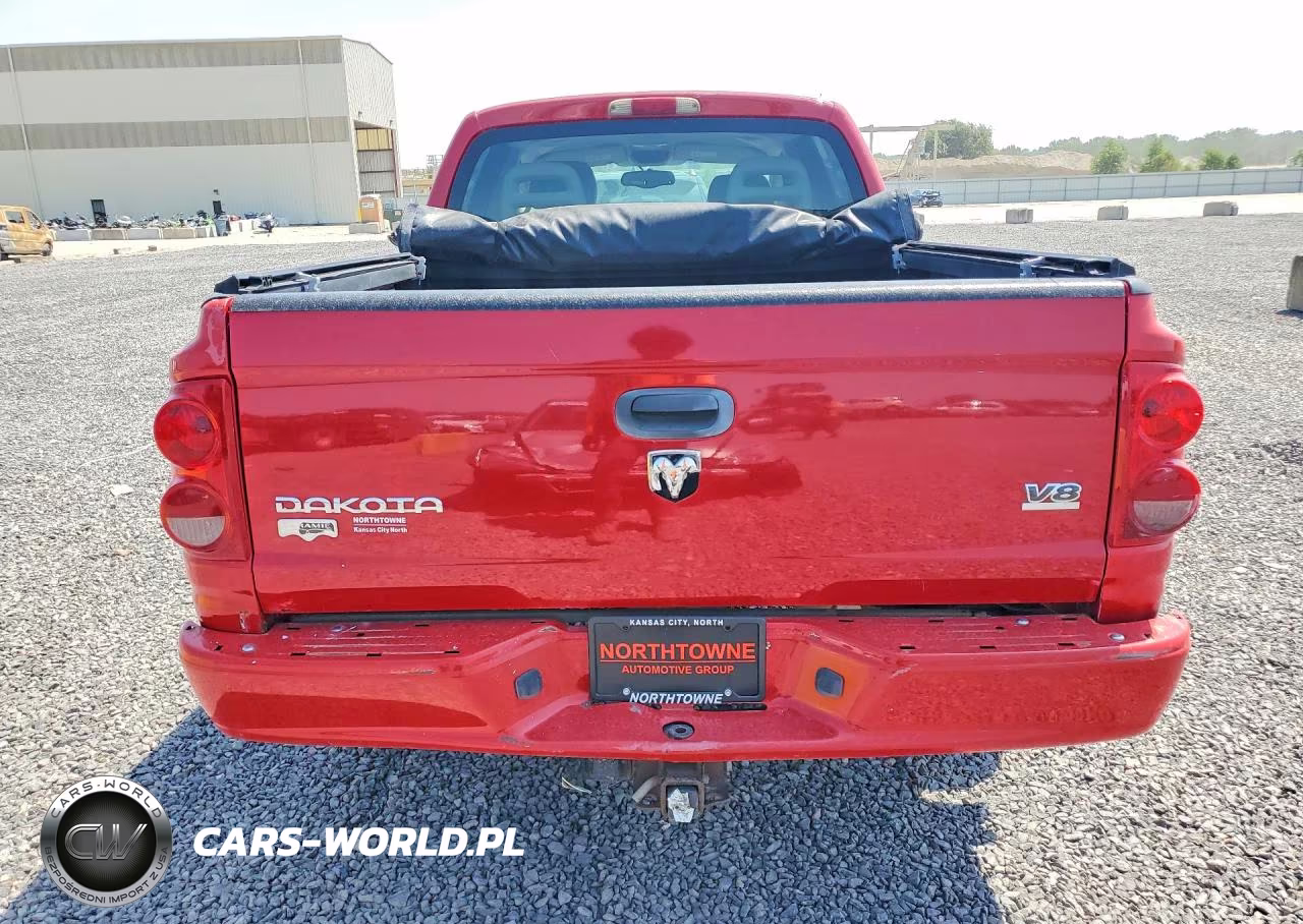 2005 Dodge Dakota Quad Laramie VIN:1D7HW58N35S161975 - 6