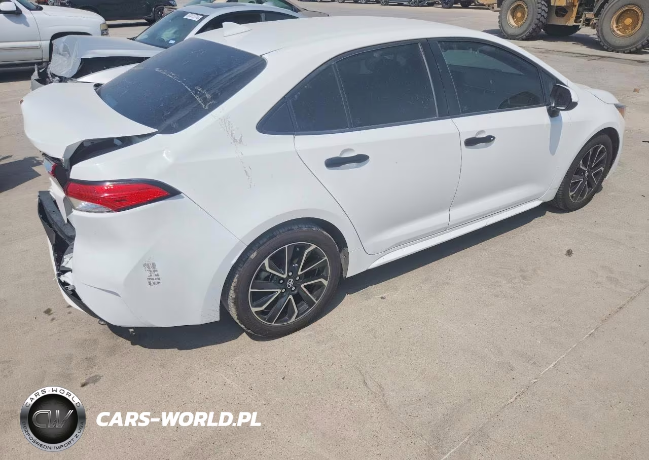 2020 Toyota Corolla Le VIN:5YFEPRAE7LP042613 - 3