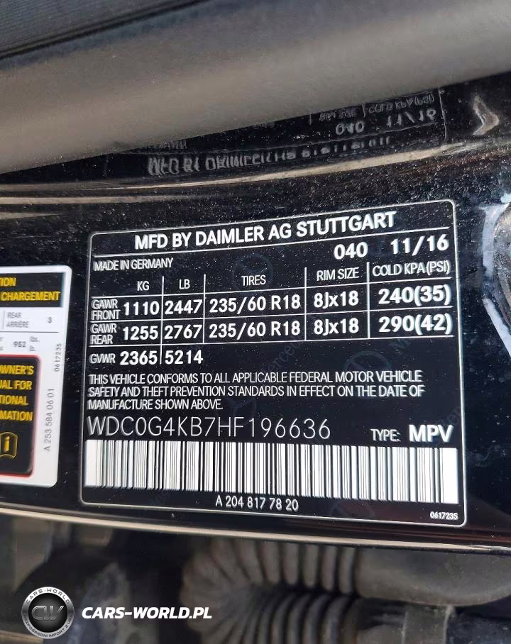 2017 Mercedes-Benz Glc 300 4Matic VIN:WDC0G4KB7HF196636 - 13