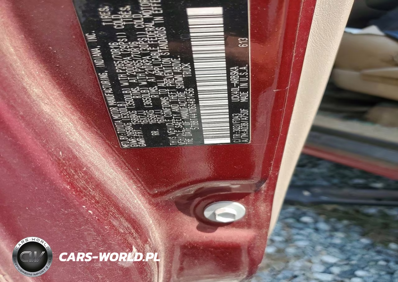 2006 Toyota Tundra Access Cab Sr5 VIN:5TBBT44106S481456 - 12