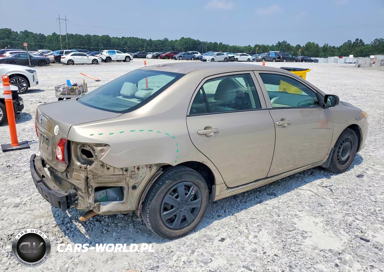 2009 Toyota Corolla Base VIN:1NXBU40E09Z066033 - 3