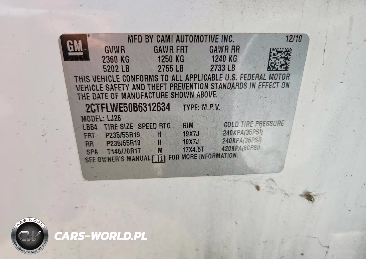 2011 GMC Terrain Slt VIN:2CTFLWE50B6312634 - 13