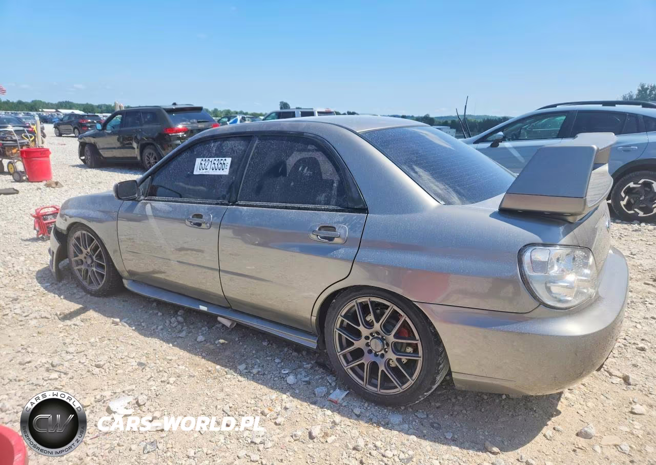 2006 Subaru Impreza Wrx VIN:JF1GD79626G517583 - 2