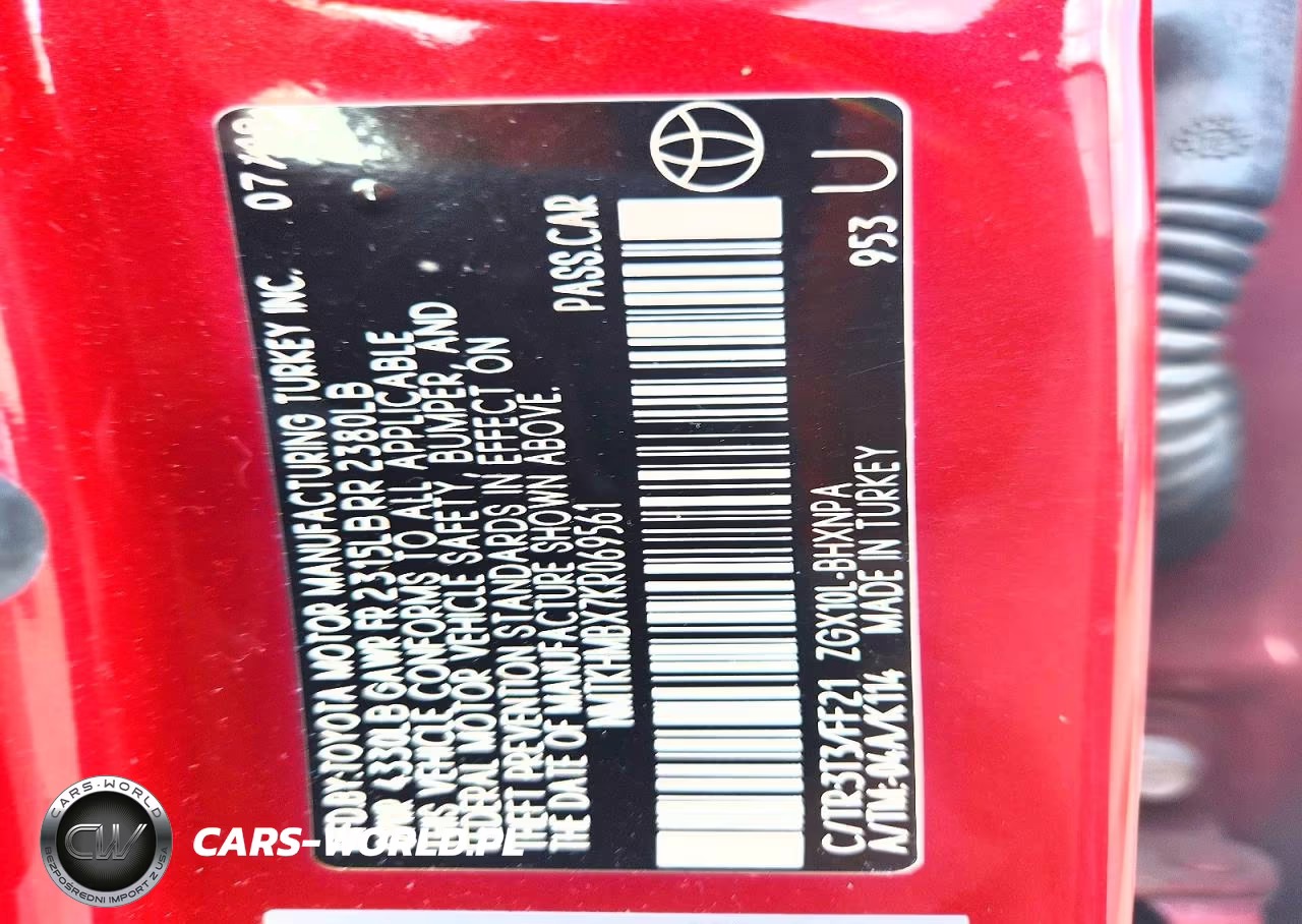2019 Toyota C-Hr Xle VIN:NMTKHMBX7KR069561 - 14