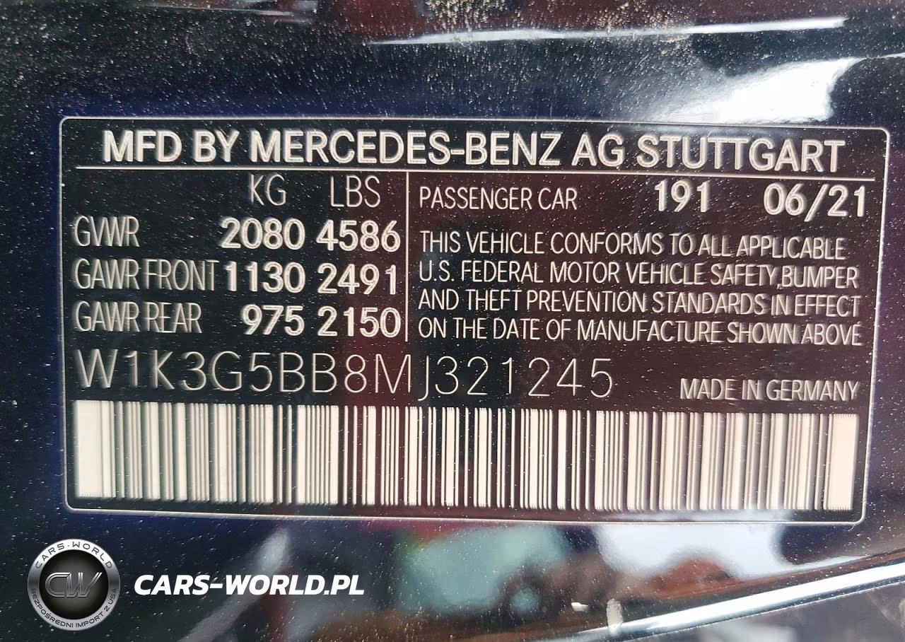 2021 Mercedes-Benz A 35 Amg VIN:W1K3G5BB8MJ321245 - 12