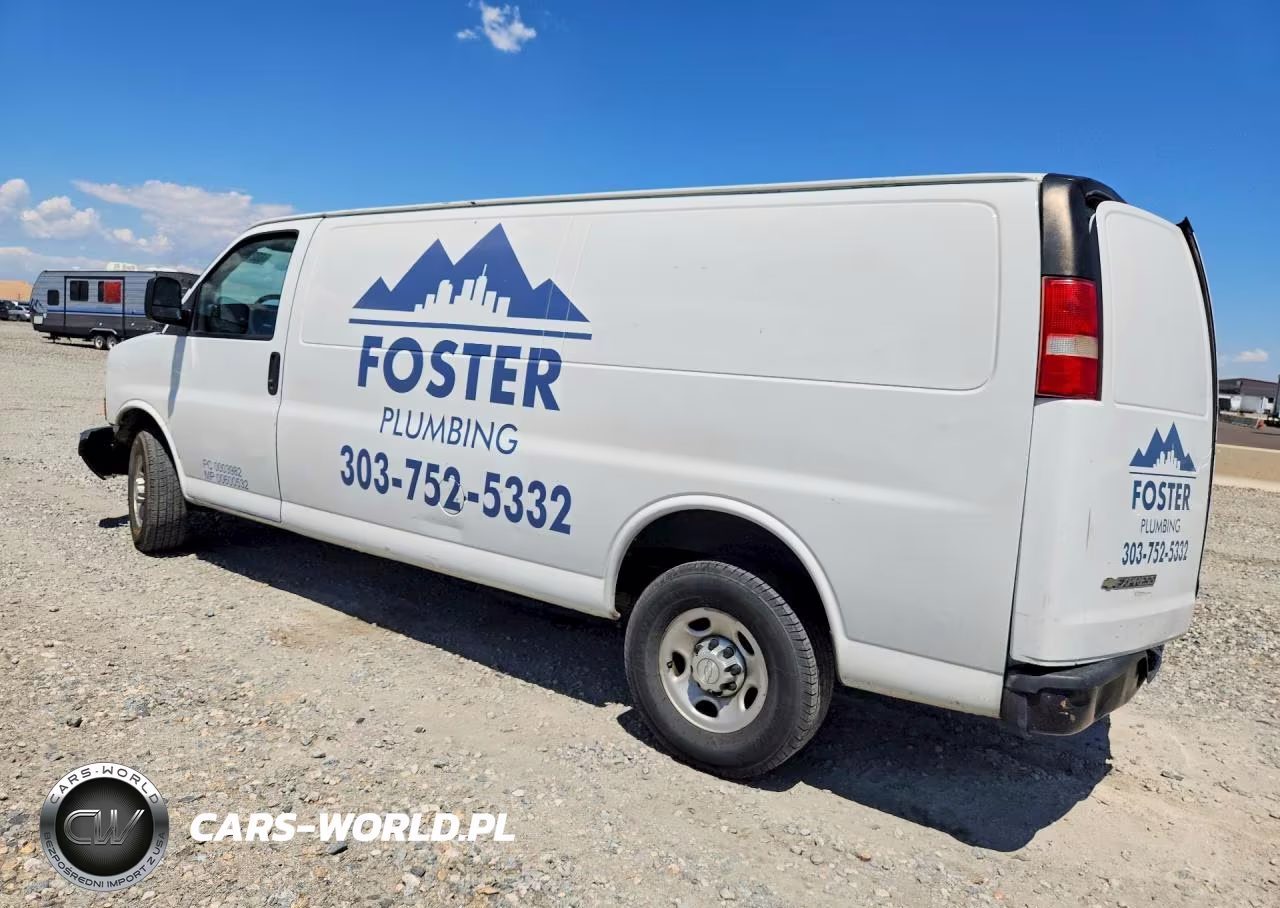 2015 Chevrolet Express 3500 Cargo Delivery Van VIN:1GCZGUCGXF1266924 - 2