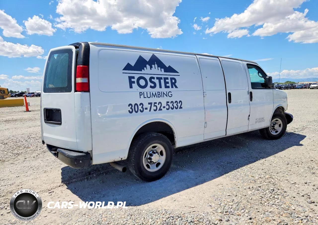 2015 Chevrolet Express 3500 Cargo Delivery Van VIN:1GCZGUCGXF1266924 - 3