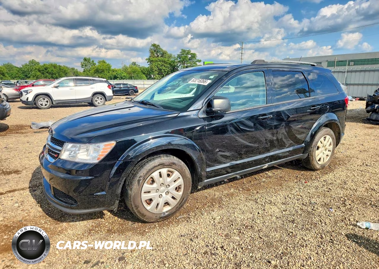 2017 Dodge Journey Se VIN:3C4PDCAB4HT614522 - 1