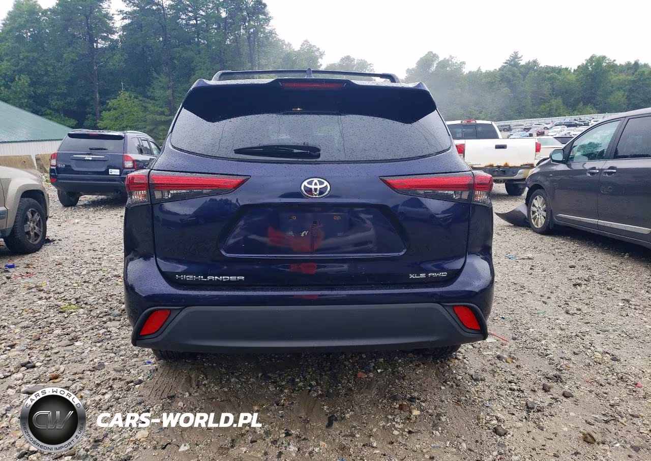 2022 Toyota Highlander Xle VIN:5TDHZRBH3NS564228 - 6