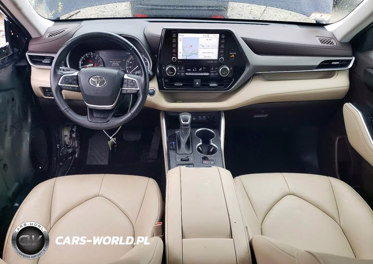 2022 Toyota Highlander Xle VIN:5TDHZRBH3NS564228 - 8