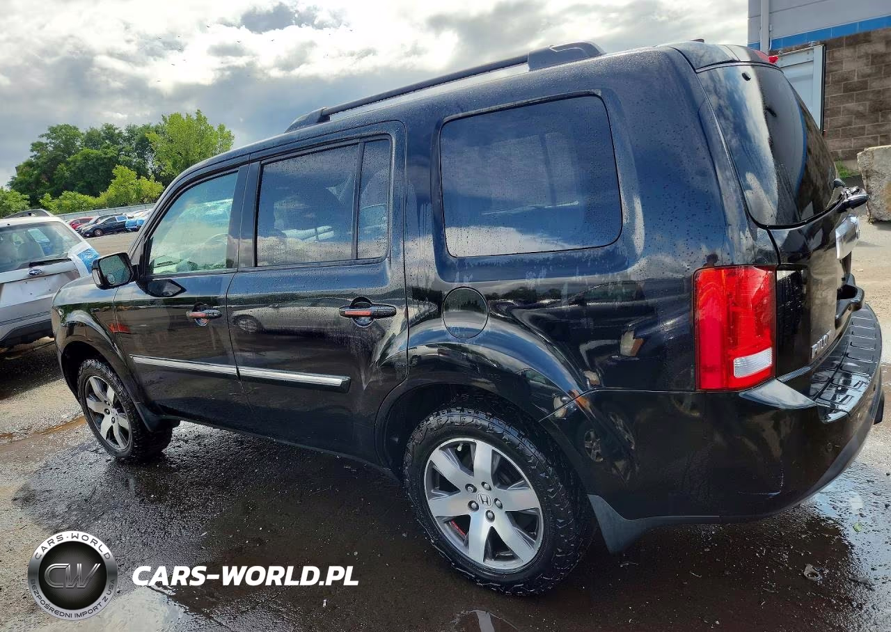 2013 Honda Pilot Touring VIN:5FNYF3H98DB007839 - 2