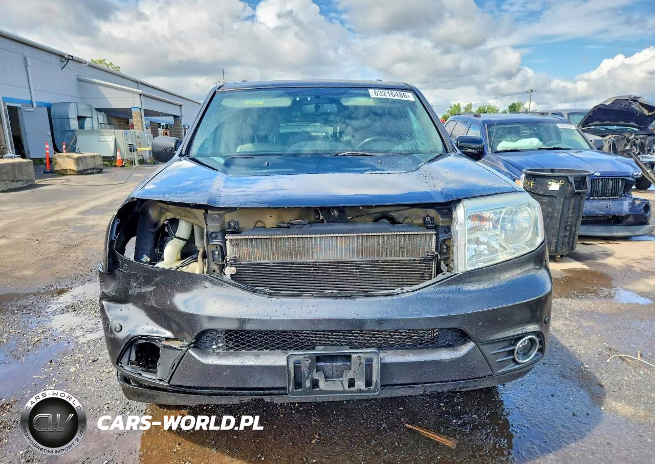 2013 Honda Pilot Touring VIN:5FNYF3H98DB007839 - 5