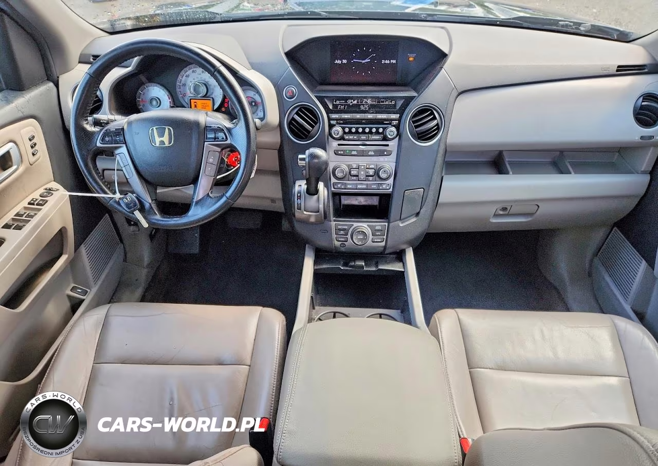 2013 Honda Pilot Touring VIN:5FNYF3H98DB007839 - 8