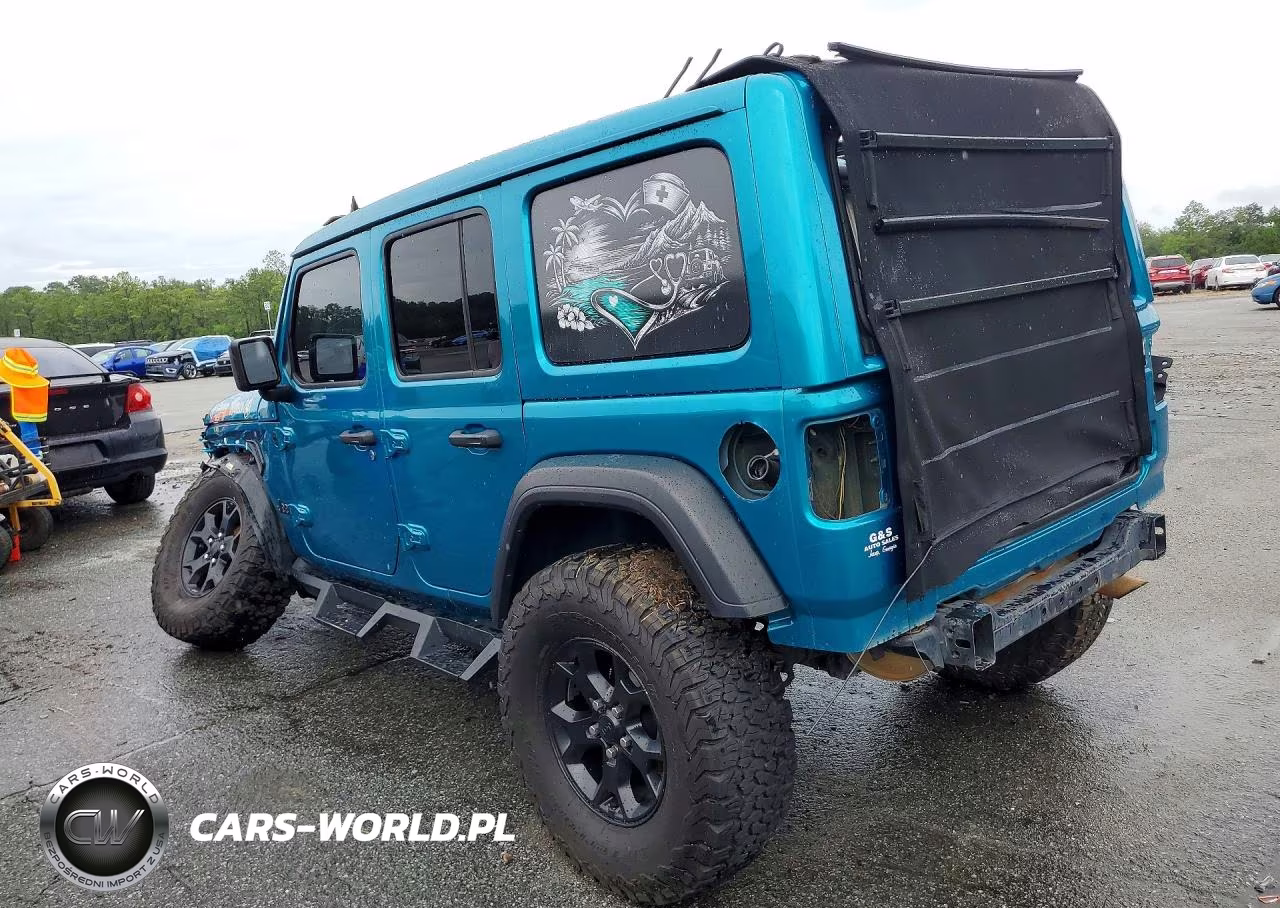 2020 Jeep Wrangler Unlimited Willys 4X4 VIN:1C4HJXDN3LW330487 - 2
