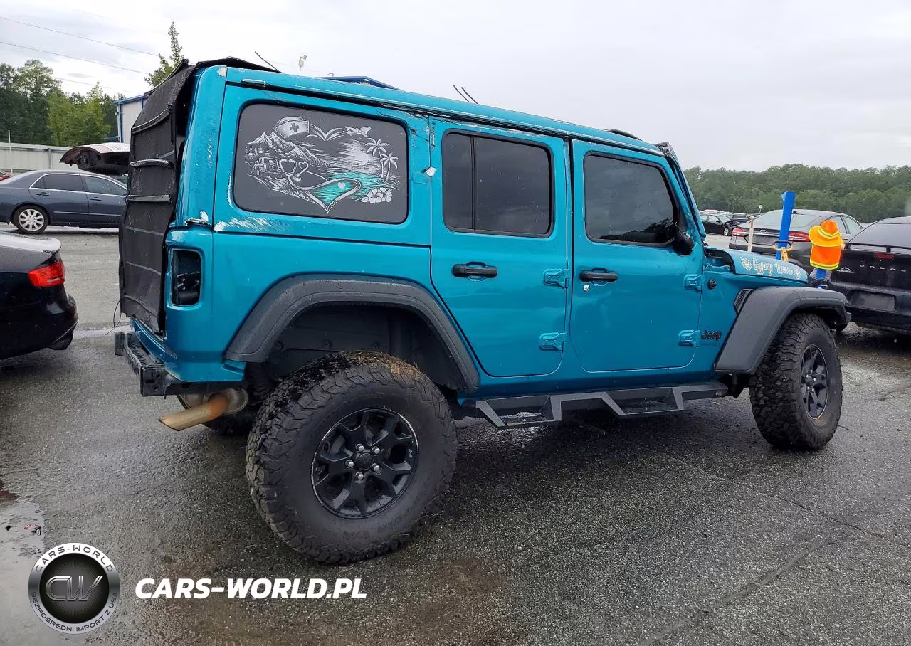 2020 Jeep Wrangler Unlimited Willys 4X4 VIN:1C4HJXDN3LW330487 - 3