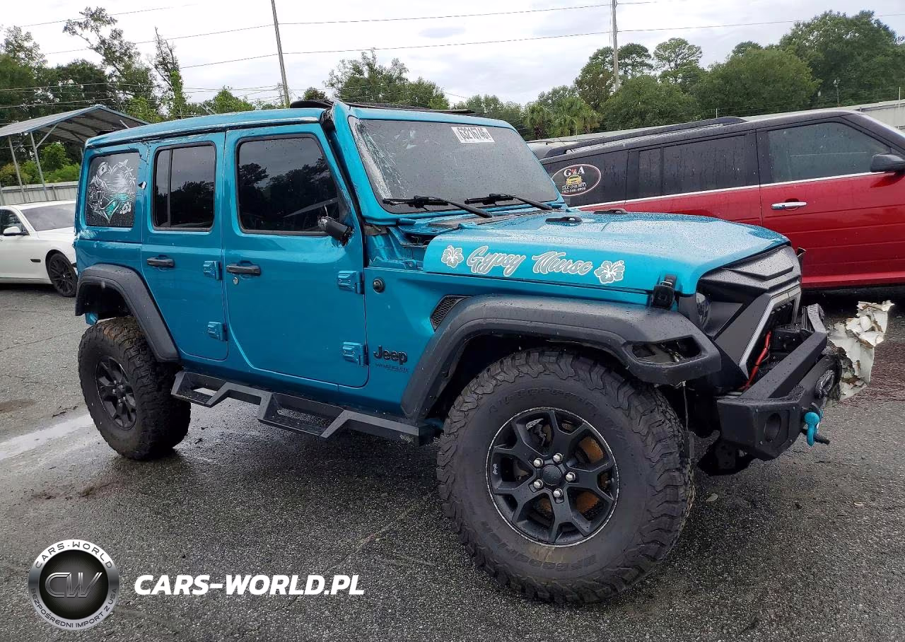2020 Jeep Wrangler Unlimited Willys 4X4 VIN:1C4HJXDN3LW330487 - 4