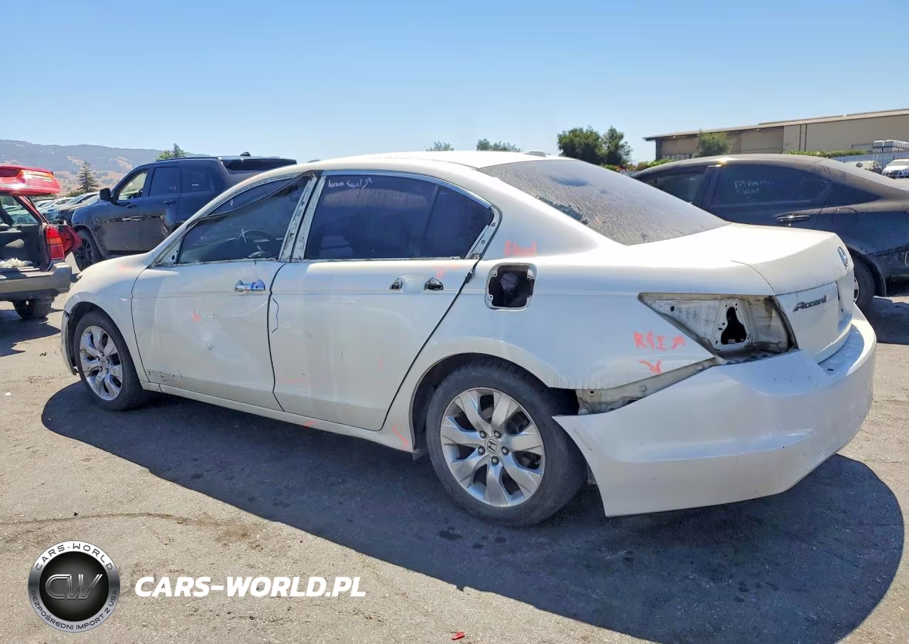 2008 Honda Accord Exl VIN:1HGCP36868A079107 - 2