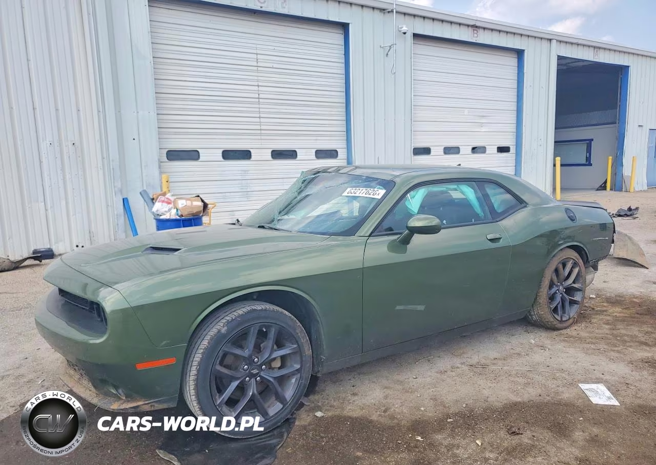 2022 Dodge Challenger Sxt VIN:2C3CDZAG0NH258110 - 1