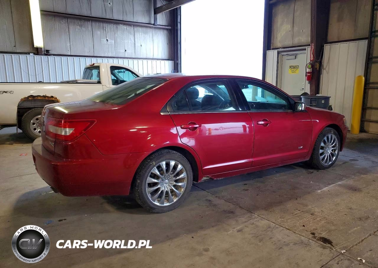 2007 Lincoln Mkz VIN:3LNHM26T07R654166 - 3