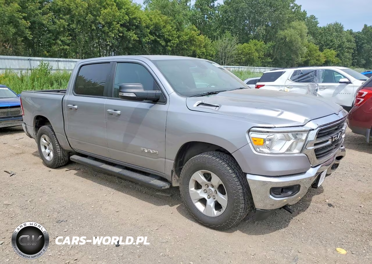 2021 Ram 1500 Big Horn-Lone Star VIN:1C6SRFFT6MN718591 - 4
