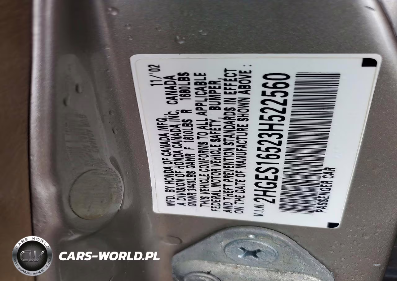 2003 Honda Civic Lx VIN:2HGES16523H522560 - 12