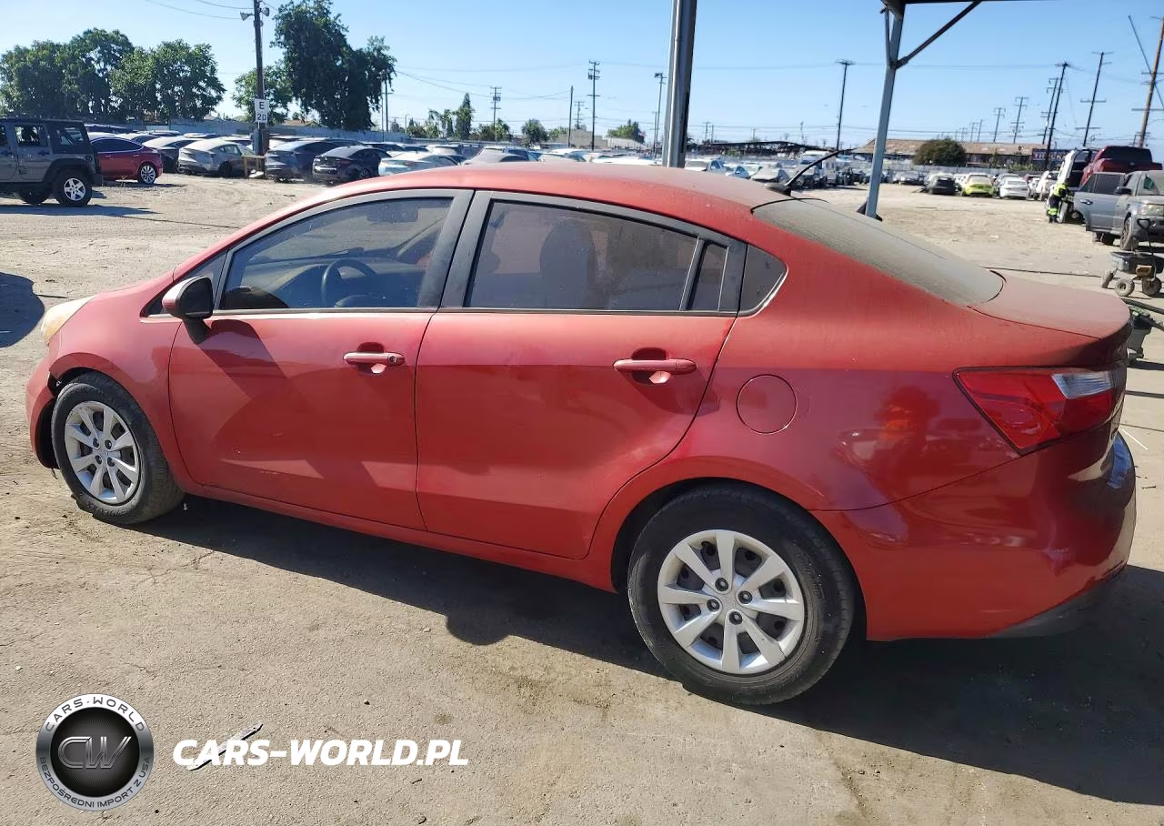 2014 Kia Rio Lx VIN:KNADM4A30E6363602 - 2