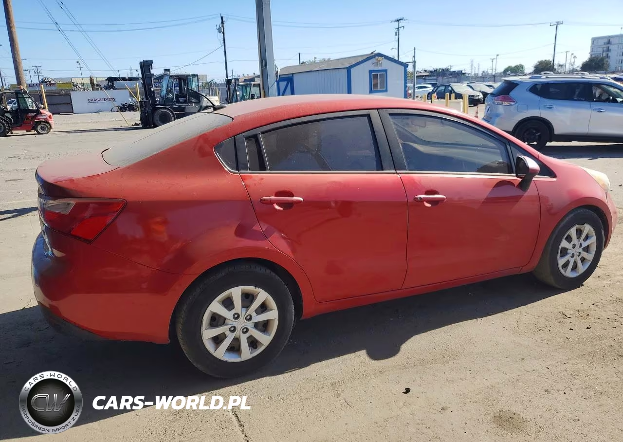 2014 Kia Rio Lx VIN:KNADM4A30E6363602 - 3