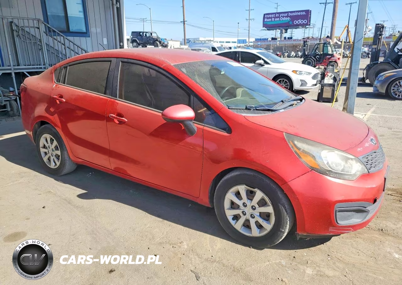 2014 Kia Rio Lx VIN:KNADM4A30E6363602 - 4