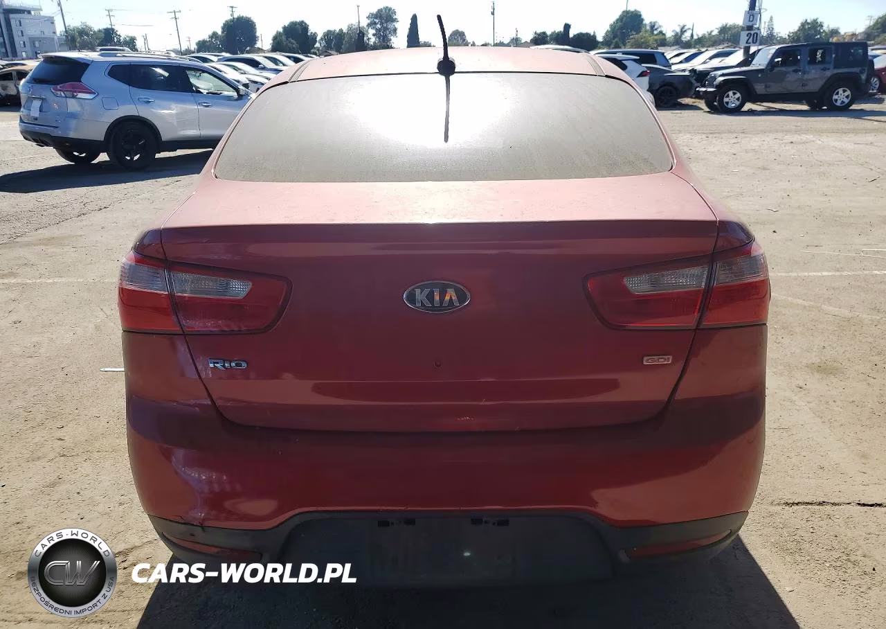 2014 Kia Rio Lx VIN:KNADM4A30E6363602 - 6