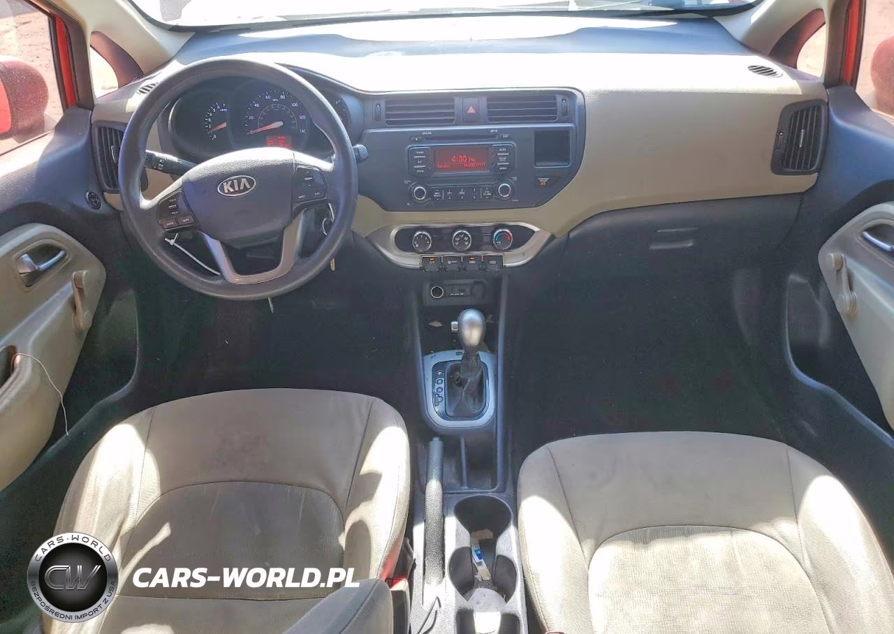 2014 Kia Rio Lx VIN:KNADM4A30E6363602 - 8
