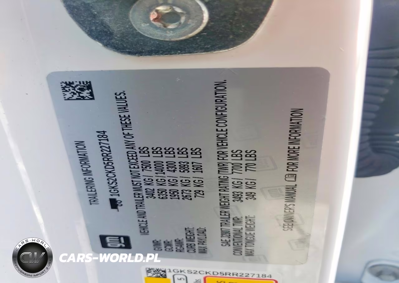 2024 GMC Yukon At4 VIN:1GKS2CKD5RR227184 - 14