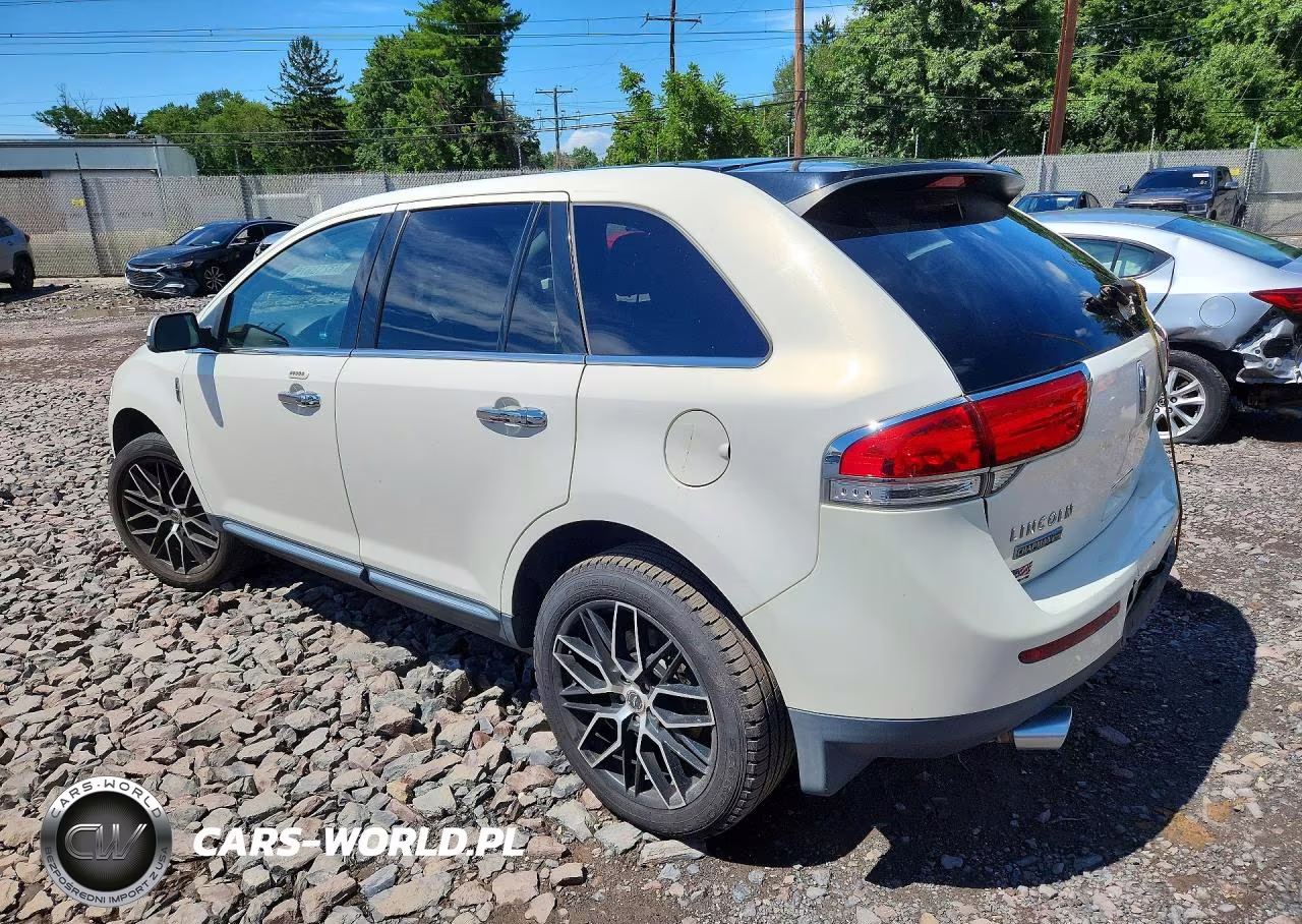 2012 Lincoln Mkx VIN:2LMDJ8JK6CBL13988 - 2