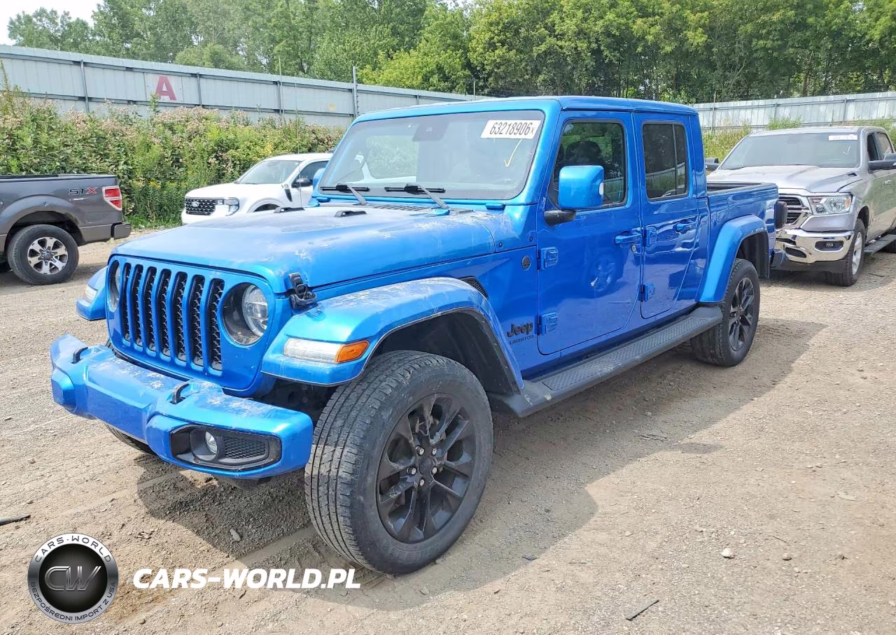 2022 Jeep Gladiator Overland VIN:1C6HJTFG4NL172390 - 1