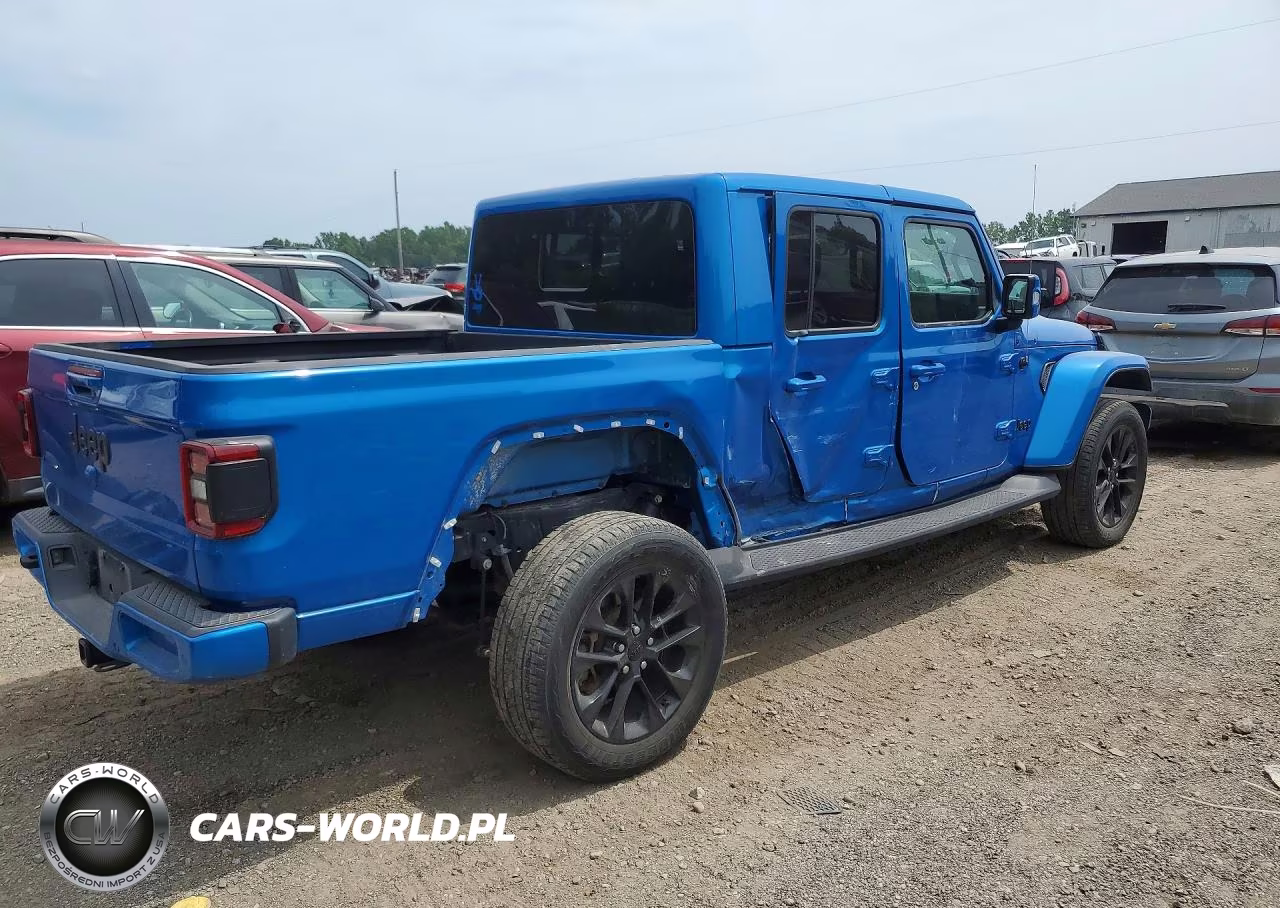 2022 Jeep Gladiator Overland VIN:1C6HJTFG4NL172390 - 3