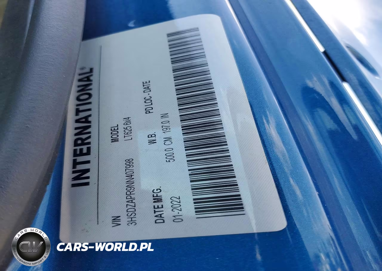2022 International Lt625 Semi Truck VIN:3HSDZAPR9NN407998 - 11