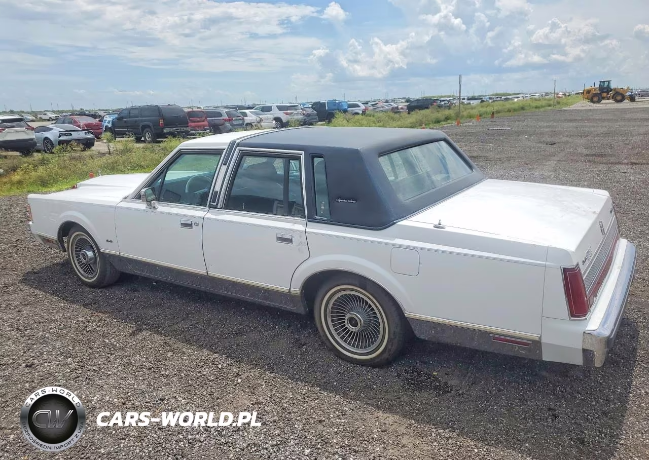 1989 Lincoln Town Car Signature VIN:1LNBM82F5KY797066 - 2