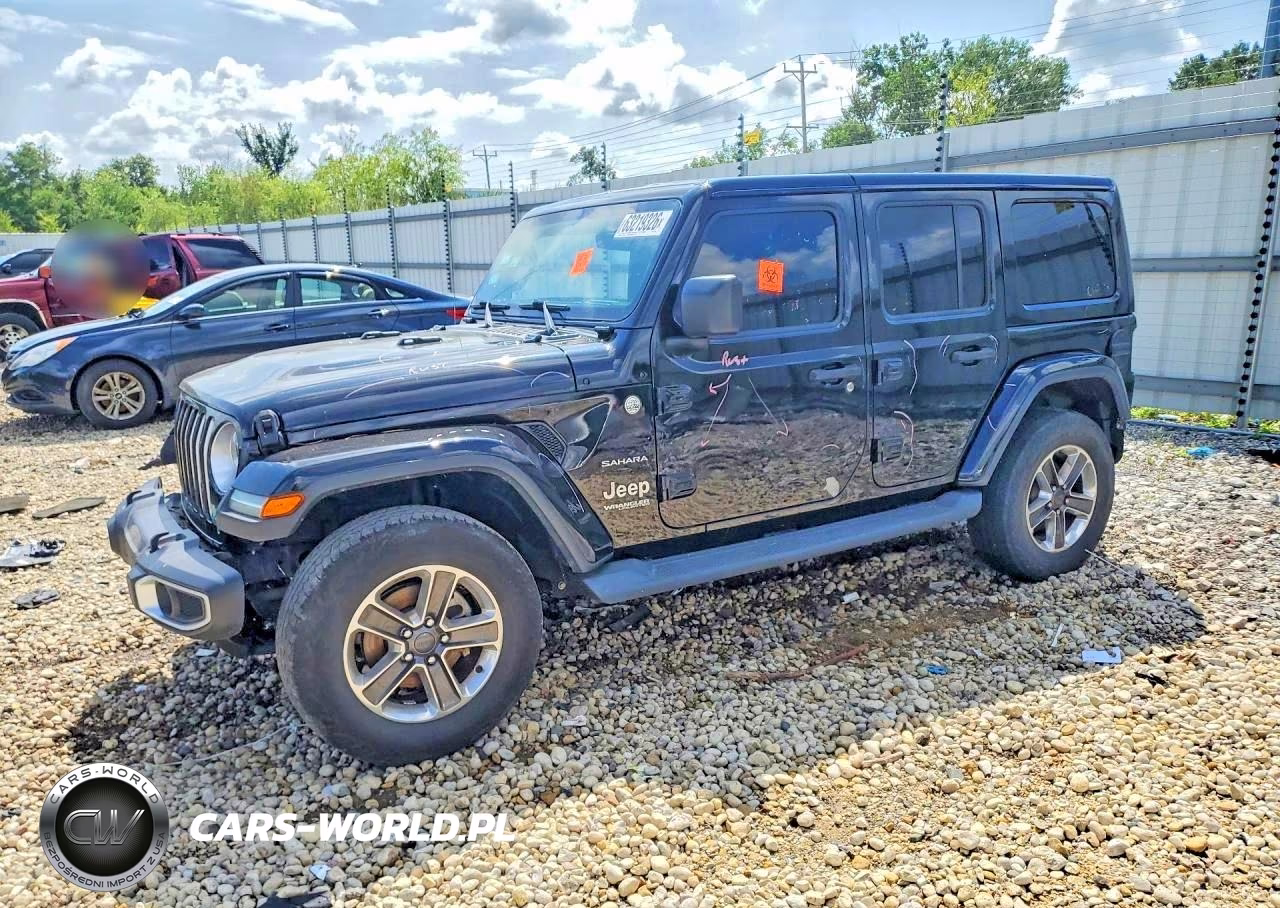 2020 Jeep Wrangler Unlimited Sahara VIN:1C4HJXEG6LW270799 - 1