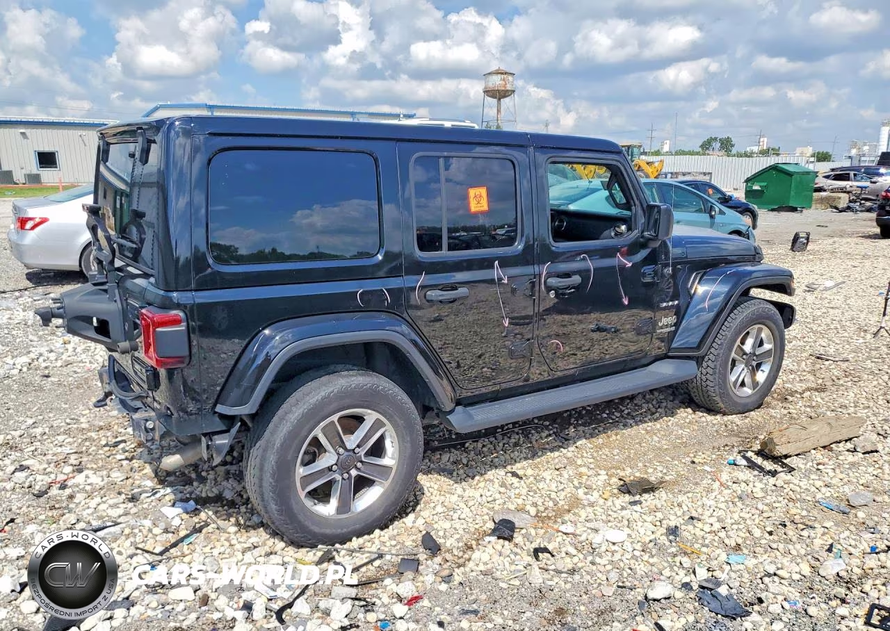 2020 Jeep Wrangler Unlimited Sahara VIN:1C4HJXEG6LW270799 - 3