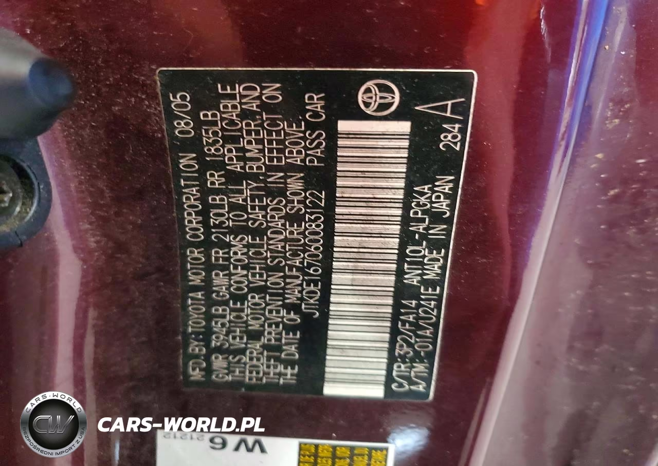 2006 Scion Tc Base VIN:JTKDE167060083122 - 12