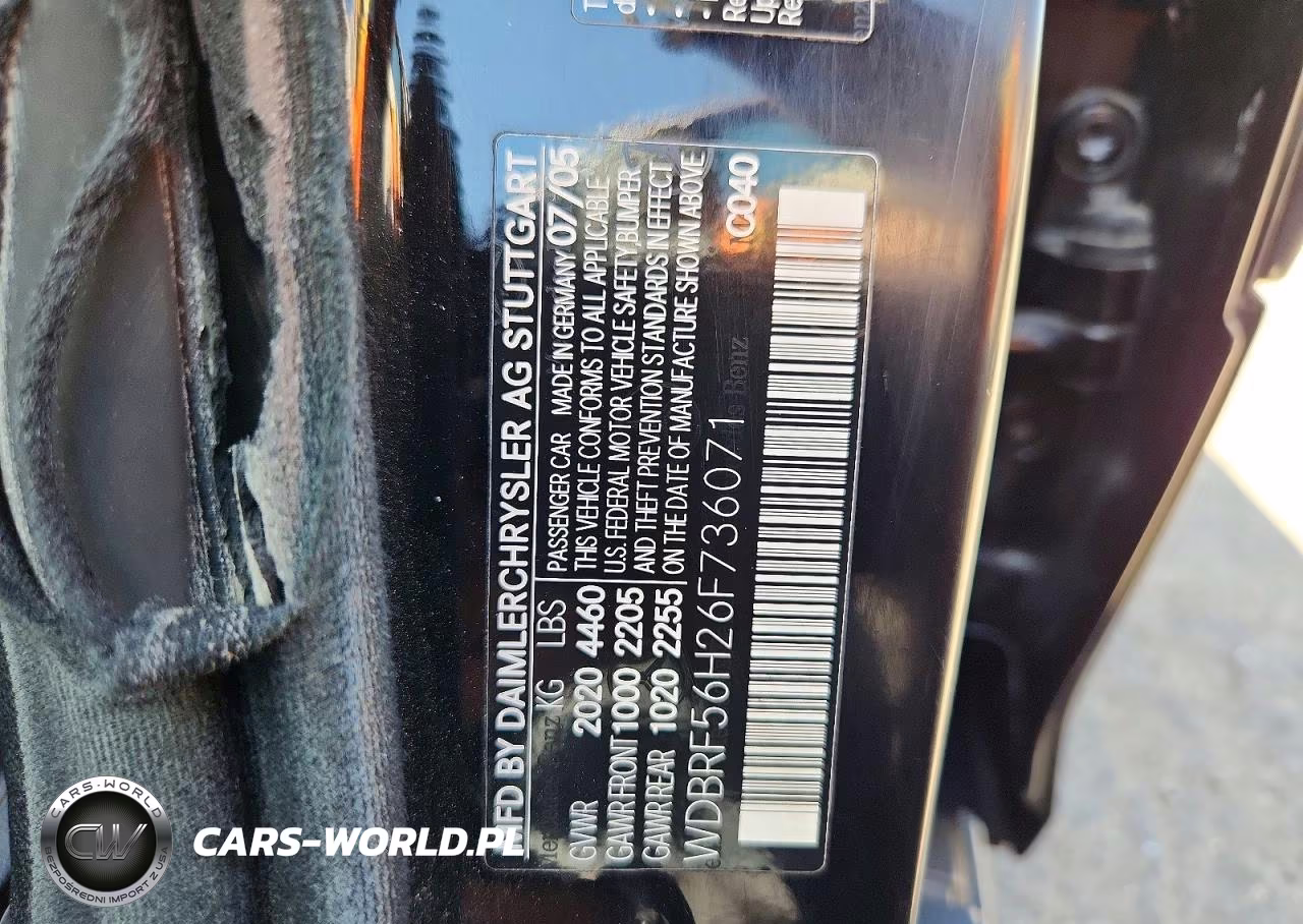 2006 Mercedes-Benz C 350 VIN:WDBRF56H26F736071 - 12