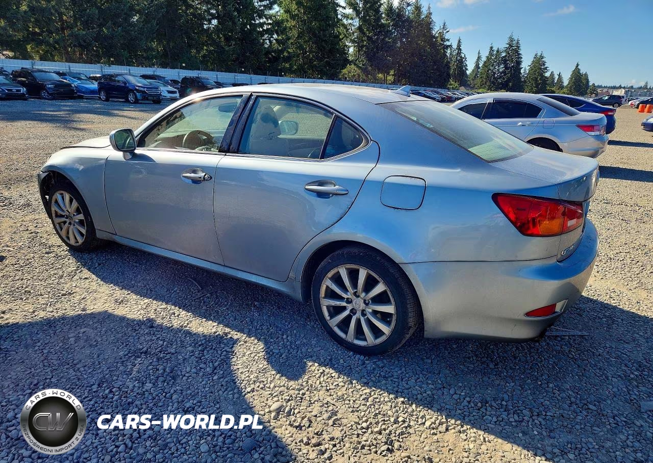 2007 Lexus Is 250 VIN:JTHCK262X72018207 - 2