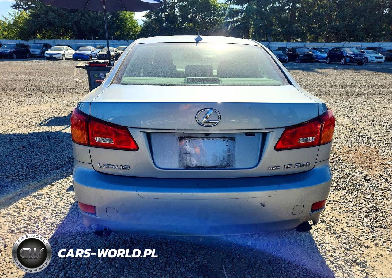 2007 Lexus Is 250 VIN:JTHCK262X72018207 - 6