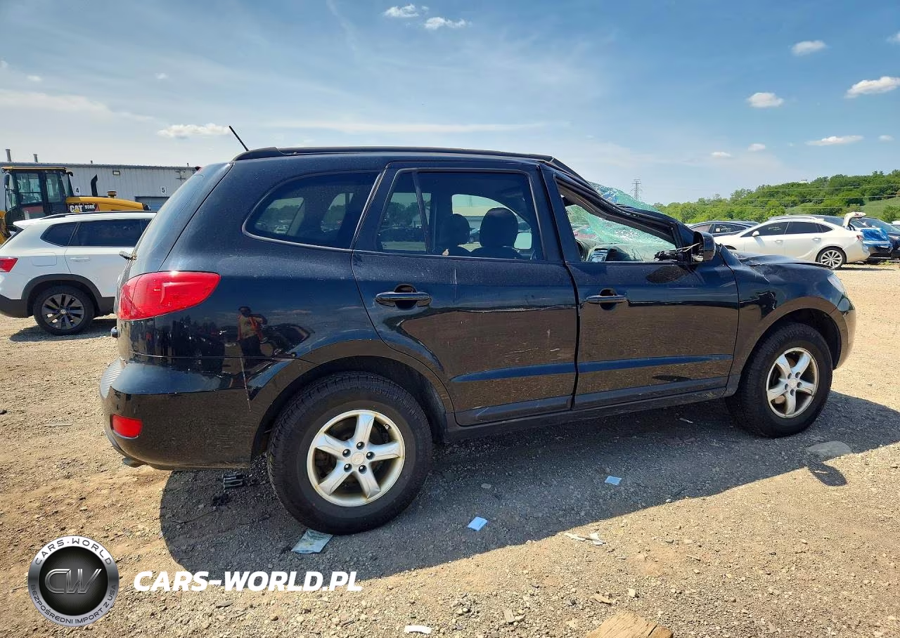 2008 Hyundai Santa Fe Gls VIN:5NMSG13D88H148286 - 3