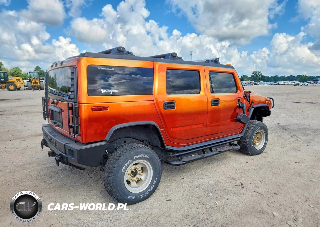 2003 Hummer H2 VIN:5GRGN23U73H121848 - 3
