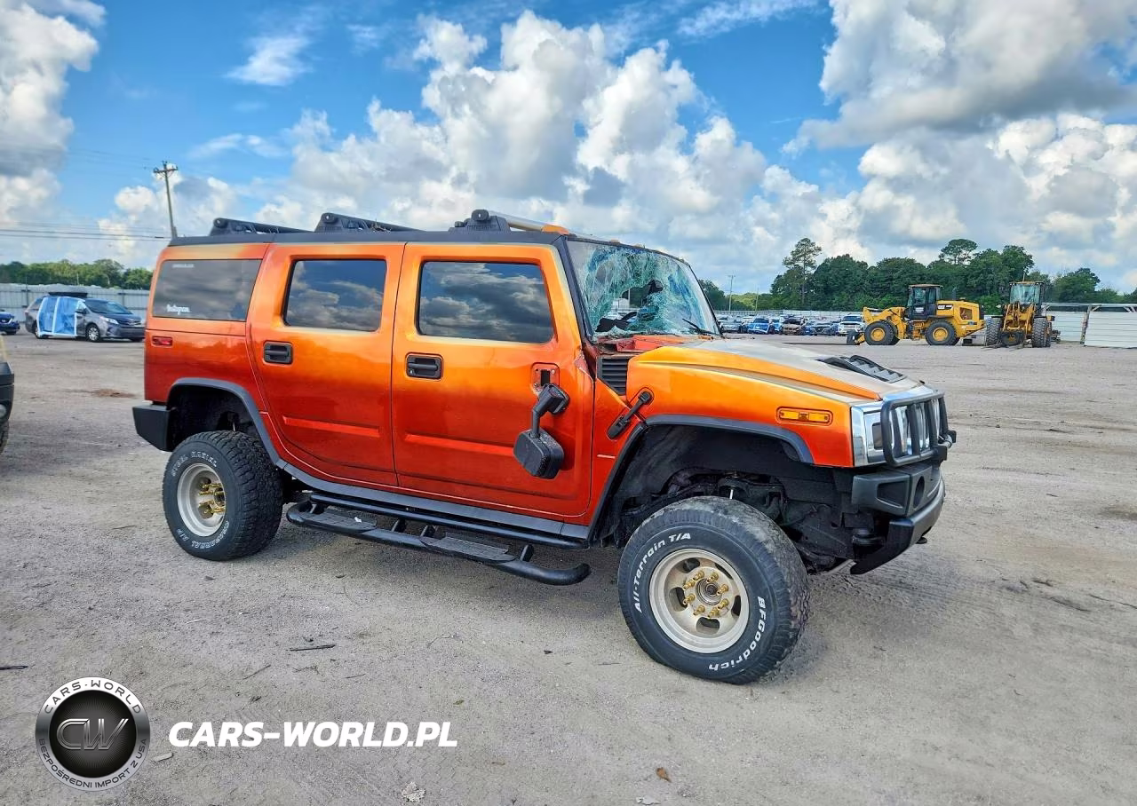 2003 Hummer H2 VIN:5GRGN23U73H121848 - 4